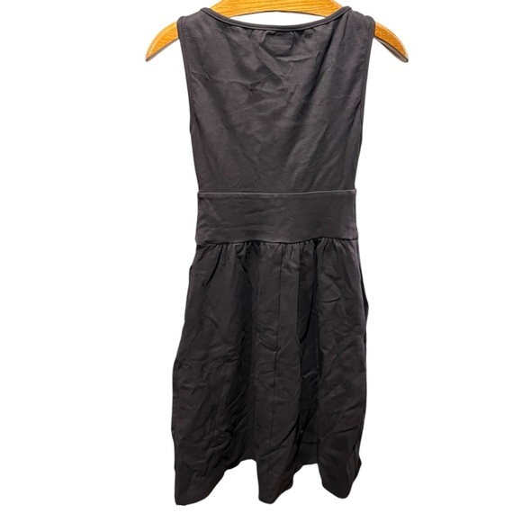 Field Day Sleeveless Chocolate Brown Fit and Flare Dress XS - Picture 4 of 9